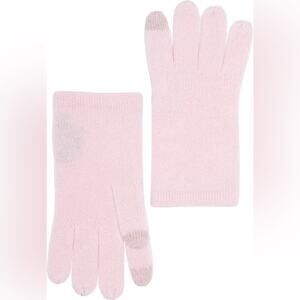 Phenix Pink Cashmere Gloves New